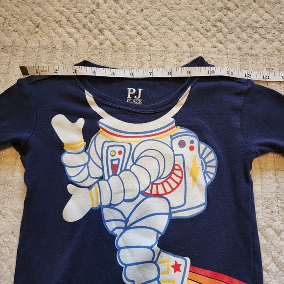 The Children's Place PJ Place Astronaut Long Sleeve Tee - Size 5T - Picture 15 of 16